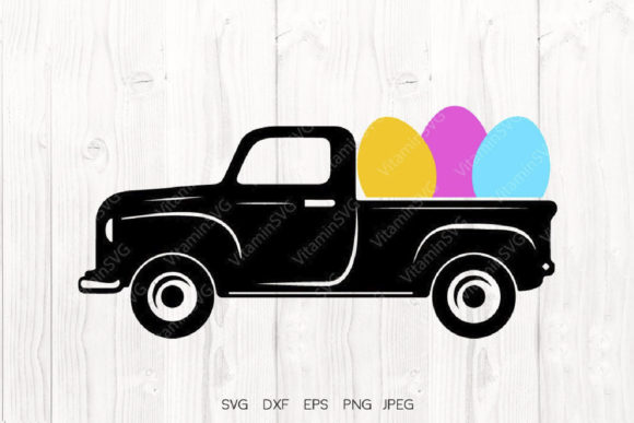Download Easter Truck with Eggs - Easter truck with eggs Collection
